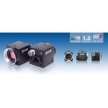 Průmyslová kamera Flir-PointGrey Blackfly 1,3 MP Color/Mono GigE PoE - 3