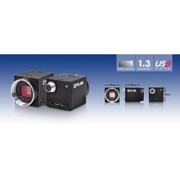 Průmyslová kamera Flir-PointGrey Flea3 0.3 MP Color/Mono GigE Vision - 3